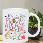 Retrogive a Thank-You Gift to The Teacher Ceramic Coffee Mug - Insulated, Reusable, Hand-Wash Only - Ideal for Camping & Outdoor