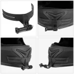 Motorcycle Helmet Chin Mount For DJI OSMO Action 6/5/4/3 GoPro 13 12 11 10 9 8 Full Face Camera Holder Riding Gear Accessory 2