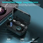 New Arrival M10 Earphone Wireless Headset High Quality Perfect Sound Earbuds Sports Game Music BT Headphone with Power Bank 3