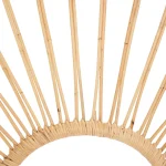 Home Collection Faris Natural Rattan Arched Full Size Headboard 3