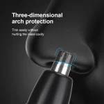 Electric Nose Hair Clipper Rechargeable Automatic Shaving Nose Trimmer Unisex Professional Washable Painless Nose Hair Trimmer 3