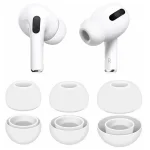 1-4 Pairs Silicone Ear Tip Cover Replacement Earbud XS/S/M/L Size Silicone Earbud Tips Covers for AirPods Pro 1st 2nd generation 2