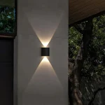 2W LED Wall Lamp Outdoor Waterproof Garden Lighting Indoor Bedroom Living Room Stairs Wall Light 6