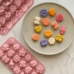1PC Silicone Candle Molds, Vibrant Colorful Candle Making Tool for Wedding, Birthday Decorations, Jewelry Making, and Home Decor 4