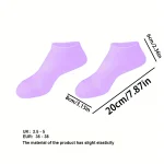 Moisturizing Foot Socks,Silicone Socks for Dry Cracked Feet Women's Foot Socks for Moisturizing,Featuring Massage 6