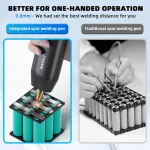 AWithZ 90 Gears Adjustable Spot Welder Portable Handheld Spot Welding Machine Energy Storage Spot Welding DIY for 18650 Battery 3
