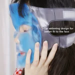 Face Cooling Mask Gel Eye Mask Ice Pack Cooling PVC Hot Cold Therapy Skin Care Tool Gel Face Mask Skin Firming Spa Sleep Mask 3