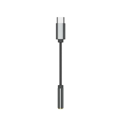 KZ AM01 Cable Type-C to 3.5mm Audio Adapter Line 32bit/384kHz Hi-Fi DAC + IC Amplifier Dual Chip Earphone Audio Cable