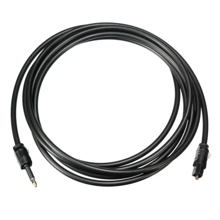 3.5mm Plug to Toslink Audio Cable Digital SPDIF Optical Fiber Cord Gold Plated For Speaker Blu-ray Player Xbox Power Amplifier