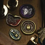 Retro Insect Butterfly Wax Seal Stamp Cicada Sealing Stamp Head DIY Scrapbook Envelopes Wedding Invitations Gift Cards Decor 4