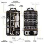 25/115/135/140 in1 Screwdriver Set Magnetic Torx Phillips Screw Bit Kit With Electrical Remover Wrench Repair Phone PC Tools 2