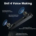 Bluetooth 4D Surround Speaker Home Theater Sound System Computer Soundbar For TV Subwoofer Wired Stereo Strong Bass 5
