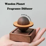 1pcs wood scent No essential oil diffuser Jupiter shape home decoration fresh air present to friend dorm room essentials