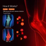 Knee Massager Smart Red Light and Massage Therapy for Swelling Stiff Joints Stretched Ligament and Muscles Injuries Gifts 3
