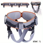 Elderly Step Patient Transfer Lift Belt with 7 Handed Transfer Strap Waist-Moving Mobility Aid Walking Standing Assist Aid 6