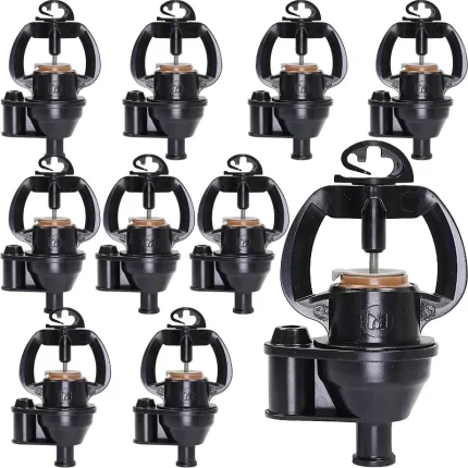 10pcs Garden Micro Sprinklers (55 L/h, 7 Mm Connector) Automatic Irrigation System, Sprinkler Nozzle, Sprinkler head, Sprayer