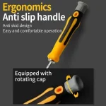 12 In 1 Magnetic Screwdriver Set Cross Flat Shaped Screwdriver Head Multifunctional Precision Handheld Maintenance Tool 4