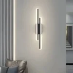 LED Bedroom Wall Lamp Wall Sconces Copper Line Pipe Acrylic Lampshade Indoor Lighting for Living Room Corridor Light Fixture 5
