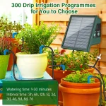 Solar Irrigation System for Garden Balcony Automatic Drip Irrigation System DIY Garden Watering System Drip Hose Irrigation 3