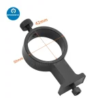 50-40mm Ring Adapter C Mount Electron Microscope Monocular Lens Focusing Holder for Industrial Video Microscopio Camera Stand