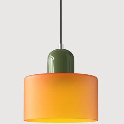 European Retro Glass LED pendant lightS Bedroom Headboardl hanging lamp Restaurant Bar Counter Coffee Shop Bar Lighting Fixtures