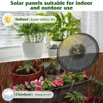 Solar Irrigation System, Latest Garden Plant Drip Irrigation System Kit with Display Screen, Travel Automatic DIY Watering Timer 4