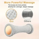 Foot Massager Massage Roller Yoga Massage Ball Plantar Fascia Roller Muscle Relaxation Care Plastic Manual Foot Massager Rollers 2