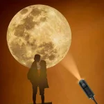 USB Ceiling Moon Earth Projection Atmosphere Light Starry Sky Lamp Night Light Romantic Bedroom Decoration Galaxy Projector 5