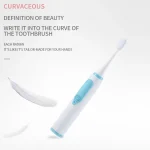 Sonic Electric Toothbrush for Men and Women Adult Household Non Rechargeable Soft Hair IPX6 Waterproof 5