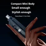 Portable Nose Ear Hair Trimmer Electric Clipper for Men Women Rechargeable Painless Hair Removal Kit