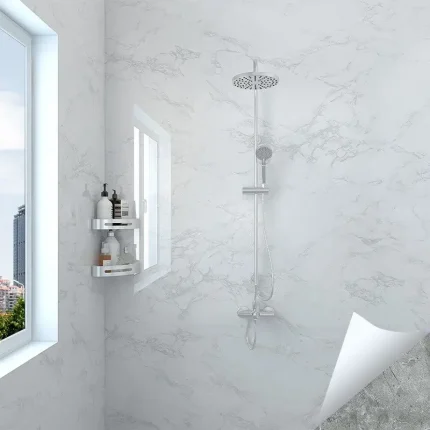 Wallpaper for Walls In Rolls Formaldehyde-free Bathroom Waterproof Sticker Toilet Wall Renovation Moisture-proof Wall Stickers