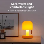 Mini Sunset Night Light Creative LED Table Lamp USB Rechargeable Desk Bedside Bedroom Coffee Bar Room Decor Atmosphere  Lamp 6