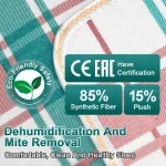 Electric Blanket 220V Thicken Thermostat Electric Blankets 70x150/120x150/150x180cm Electric Heating Blanket Winter Body Warmer 5