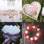 10/20/50Pcs Artificial Foam Rose Flowers PE Fake Flower for Home Room Dceor Wedding Party Halloween Thanksgiving Christmas Decor 6