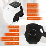 Cordless Knee Massager with Heat and Vibration, Portable Knee Massager with Large LED Screen, Adjustable Temperature, Comfort Pe 5