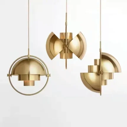 Modern Pendant Light Nordic Bedroom Bedside Hanging Lamp for Dining Room Shape Changed Suspension Droplight Indoor Lighting E27