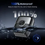 KENSEN S26 Electric Shaver for Men 4D Floating Blades Foil Shavers Waterproof 8000RPM Beard Trimmer Portable Mini Electric Razor 5