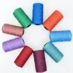 New Summer Crochet Yarn DIY Craft Thread Ice Silk Art Yarn Cord 1.5mm200m Polypropylene Yarn for Hat Doll Sewing Bags Crocheting 3