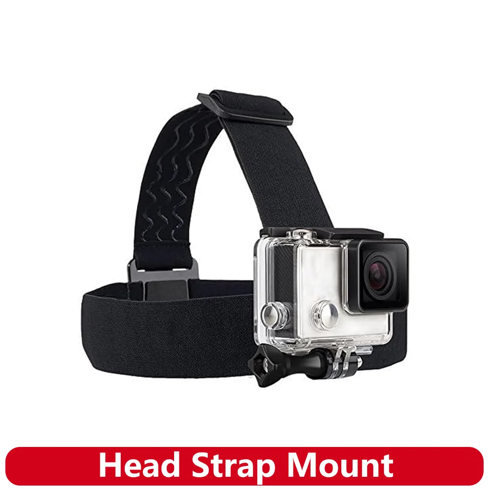 Head Strap Mount Headband Belt Holder For GoPro Hero 13 12 11 10 9 8 7 6 insta360 SJCAM AKASO DJI Osmo Action Camera Accessories Head Strap Mount Headband Belt Holder For GoPro Hero 13 12 11 10 9 8 7 6 insta360 SJCAM AKASO DJI Osmo Action Camera Accessories