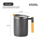 304 Stainless Steel Mug With Tea Leak Tea Cup Double Layer Coffee Cup Japanese Tea Cup Milk Cup 6