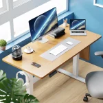 JHK Electric Standing Desk Height Adjustable 40x24 Inch Stand Up Sit Stand Computer Desk Workstation Ergonomic Work Table 5