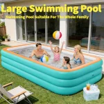The Family Inflatable Swimming Pool Is Durable And Thickened, Suitable For Large Swimming Pools For Backyard And Lawn Parties