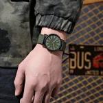 2023 Fashion Men Watches Luxury Brand Fashion Mens Quartz Watch Luminous Hands Male Clock Big Dial Waterproof Man Wristwatch 2