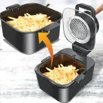 9L Smart Air Fryer Home Multi-functional Large Capacity Touch Screen Non-stick with Reservation Feature Perspective Oven 5