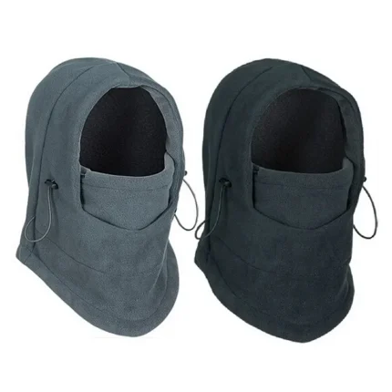 New Fashion Warm Cap Winter Men Women Hats Waterproof Thermal Fleece Balaclava Hat Hooded Neck Warmer Hiking Scarves Hats