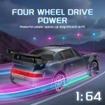 1: 64 Desktop Drift Car Four-Wheel Drive Full Proportion Mini Racing Toy With Rechargeable Battery, Children's Holiday Gift 4