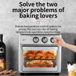 Smart air fryer oven 26L 13L Large Capacity Electric Air Fryers Visible Window Household Kitchen Deep Fryer without Oil EU 220V 4