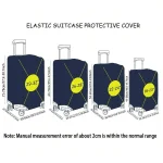 Luggage Cover Protector Elastic Waterproof Dustproof For 18-32 Inch Suitcase Travel Accessories 6