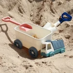 Beach Toys Sand Toys for Kids with Truck Car Sand Shovel Rake Sandbox Toys for Toddlers Kids Boys Cooking Pretend Play Kitchen 4