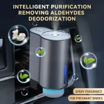 Humidifier Essential Oil Diffuser Smart Car Air Aromatherapy Diffuser, Fragrance Car Air fresheners with Three Adjustable 6